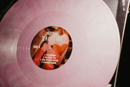 BackFire Vinyl in Pink Smoke